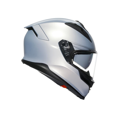 AGV HELM K7 MONO MAT PRISMA Silver 2XL - Driven Powersports