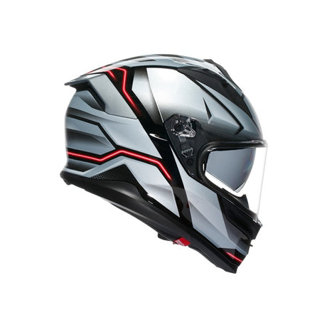 AGV HELM K7 JAEGER Black/Silver 2XL - Driven Powersports