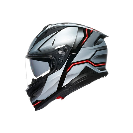 AGV HELM K7 JAEGER Black/Silver 2XL - Driven Powersports