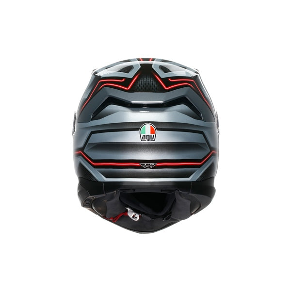 AGV HELM K7 JAEGER Black/Silver 2XL - Driven Powersports