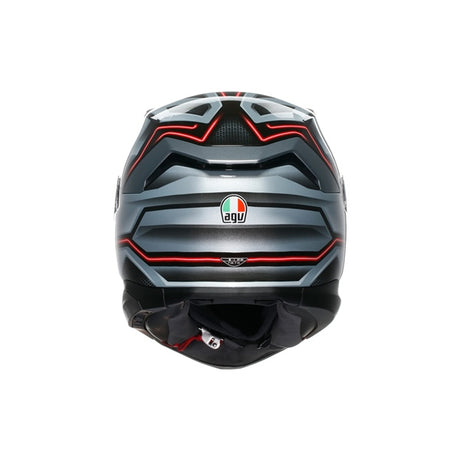 AGV HELM K7 JAEGER Black/Silver 2XL - Driven Powersports