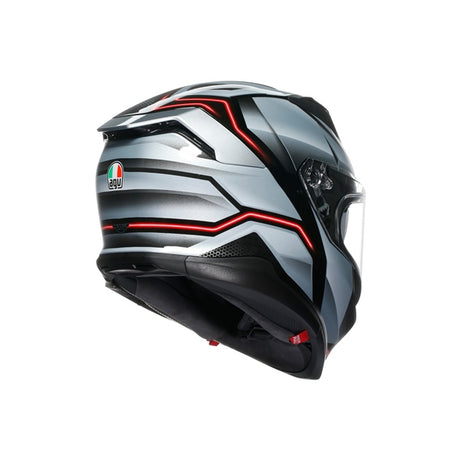 AGV HELM K7 JAEGER Black/Silver 2XL - Driven Powersports