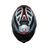 AGV HELM K7 JAEGER Black/Silver 2XL - Driven Powersports