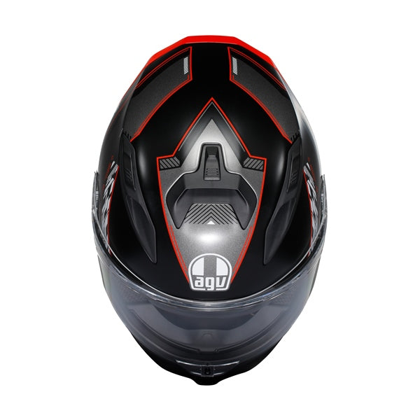 AGV HELM K7 KYBER Matte Black/Red 2XL - Driven Powersports