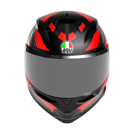 AGV HELM K7 TAURAX Black/Red 2XL - Driven Powersports