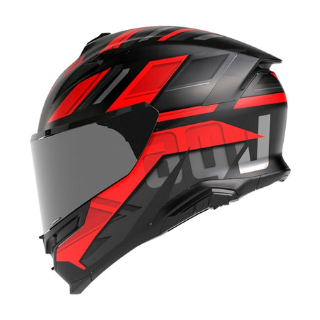 AGV HELM K7 TAURAX Black/Red 2XL - Driven Powersports