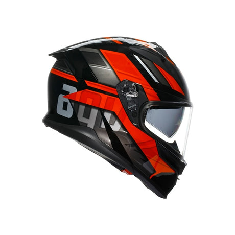 AGV HELM K7 TAURAX Black/Red 2XL - Driven Powersports