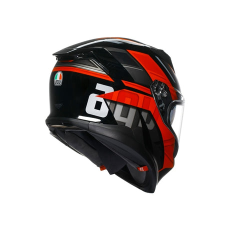 AGV HELM K7 TAURAX Black/Red 2XL - Driven Powersports
