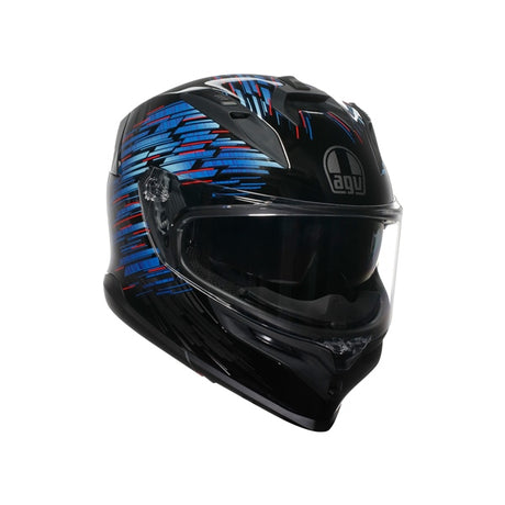 AGV HELM K7 GENISYS Matte Black/Blue/Gray 2XL - Driven Powersports