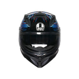 AGV HELM K7 GENISYS Matte Black/Blue/Gray 2XL - Driven Powersports