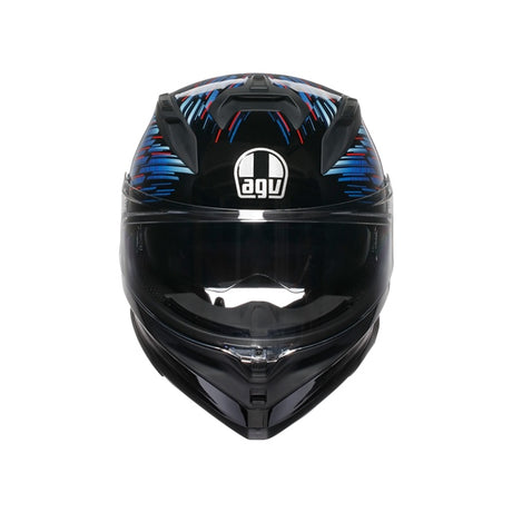 AGV HELM K7 GENISYS Matte Black/Blue/Gray 2XL - Driven Powersports