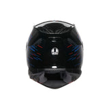 AGV HELM K7 GENISYS Matte Black/Blue/Gray 2XL - Driven Powersports
