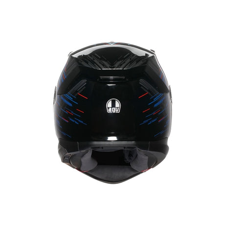 AGV HELM K7 GENISYS Matte Black/Blue/Gray 2XL - Driven Powersports