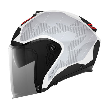 AGV HELM K7 GLIMPSE Matte Black/Red 2XL - Driven Powersports