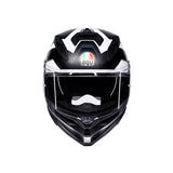AGV HELM K7 GLIMPSE Matte Black/White 2XL - Driven Powersports