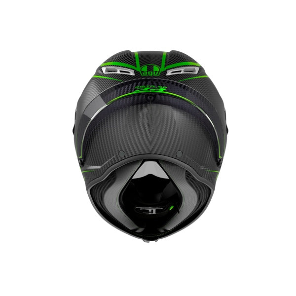 AGV HELM PISTA GP RR PERF CARB/LIME 2XL - Driven Powersports