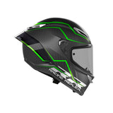 AGV HELM PISTA GP RR PERF CARB/LIME 2XL - Driven Powersports