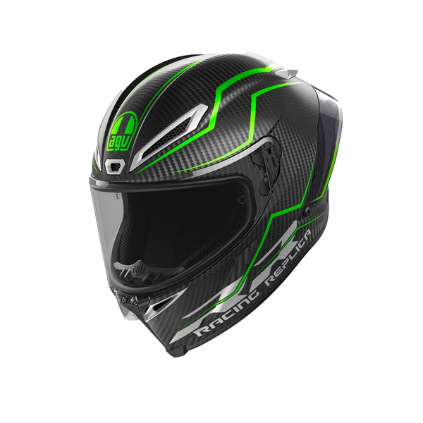 AGV HELM PISTA GP RR PERF CARB/LIME 2XL - Driven Powersports