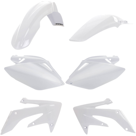 ACERBIS PLASTIC KIT- CRF250R:06-09 White Front - Driven Powersports