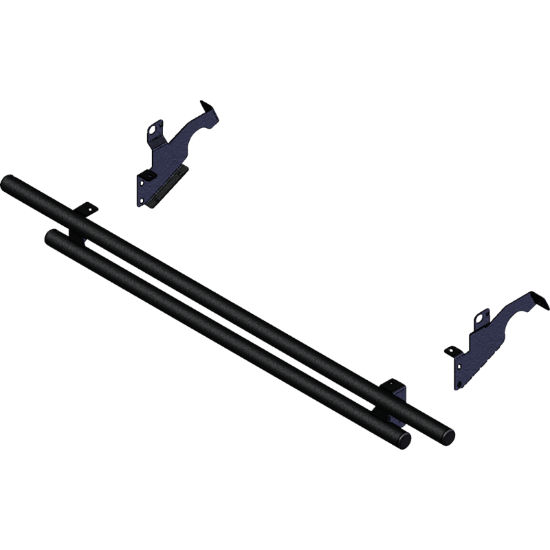 KFI PRODUCTS REAR BUMPER - - HONDA Black Front - Driven Powersports