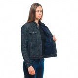 Dainese Denim Tex Jacket - Women Blue 38 - Driven Powersports