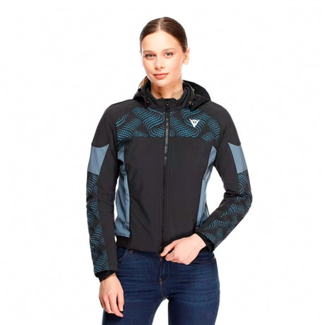 Dainese Ignite 2 Tex Jacket - Women Black/Blue 54 - Driven Powersports