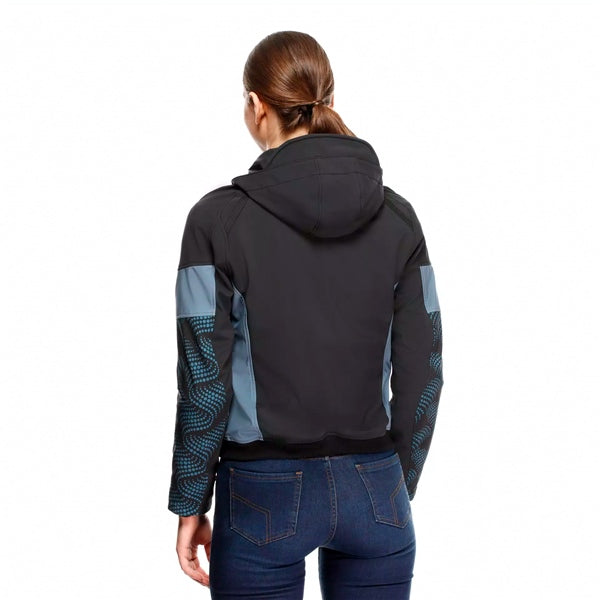 Dainese Ignite 2 Tex Jacket - Women Black/Blue 38 - Driven Powersports