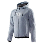 Dainese Bovisa Full Zip Hoodie - Men Gray/Black - Driven Powersports