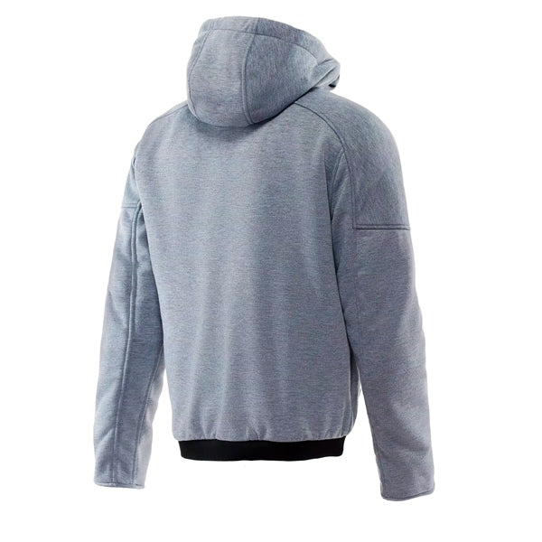 Dainese Bovisa Full Zip Hoodie - Men Gray/Black - Driven Powersports
