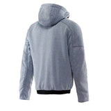 Dainese Bovisa Full Zip Hoodie - Men Gray/Black - Driven Powersports