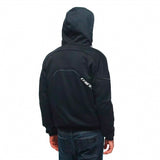 Dainese Daemon-X Full Zip Hoodie - Men Black/White - Driven Powersports
