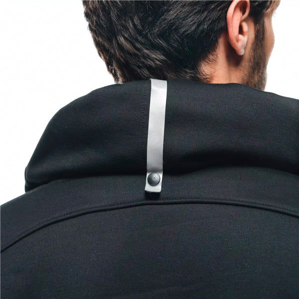 Dainese Daemon-X Full Zip Hoodie - Men Black/White - Driven Powersports