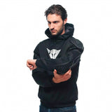 Dainese Daemon-X Full Zip Hoodie - Men Black/White - Driven Powersports