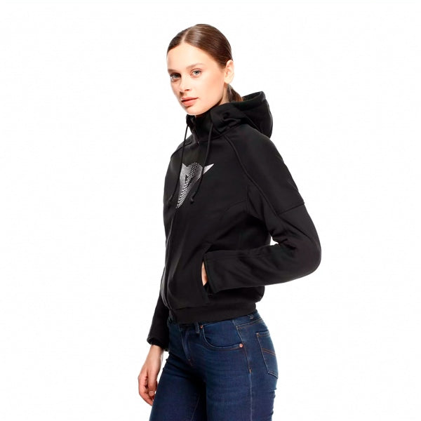 Dainese Daemon-X Full Zip Hoodie - Women Black - Driven Powersports