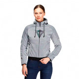Dainese Daemon-X Full Zip Hoodie - Women Gray - Driven Powersports