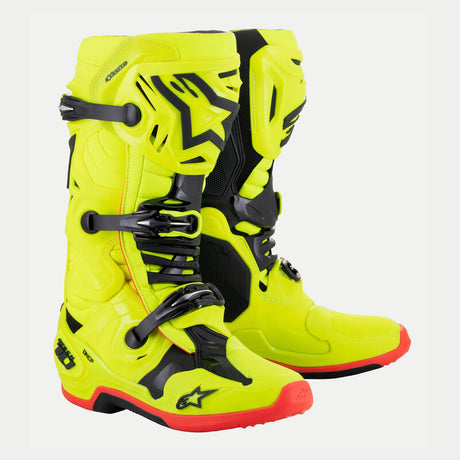 ALPINESTARS BOOT TECH 10 Yellow/Black/Red Other - Driven Powersports