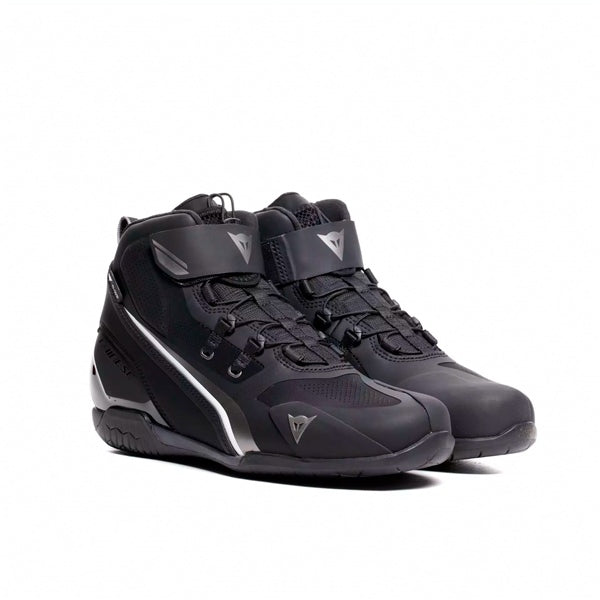 Dainese Herian D-WP Shoes Black/White 36 - Driven Powersports