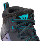 Dainese Suburb Air Shoes - Women Black/White/Blue 36 - Driven Powersports