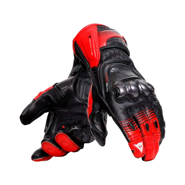 Dainese Fiero Metal Gloves - Men Red/White XS - Driven Powersports