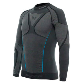 Dainese Dry LS - Long Sleeve Base Layer - Men Black/Blue M - Driven Powersports