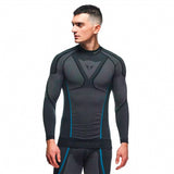 Dainese Dry LS - Long Sleeve Base Layer - Men Black/Blue XS-S - Driven Powersports
