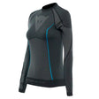 Dainese Dry LS - Long Sleeve Base Layer - Women Black/Blue XS-S - Driven Powersports