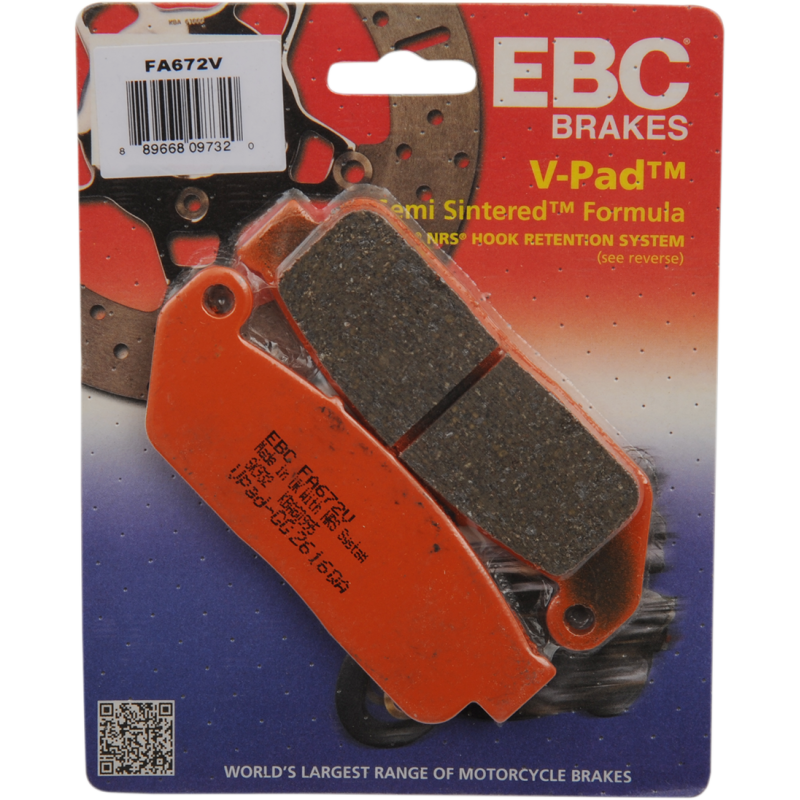 EBC BRAKE PAD SINT FA672V (FA672V) Front - Driven Powersports