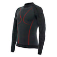Dainese Thermo LS - Long Sleeve Base Layer for Men - Men Black/Red XS-S - Driven Powersports