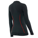 Dainese Thermo LS - Long Sleeve Base Layer for Women - Women Black/Red XS-S - Driven Powersports