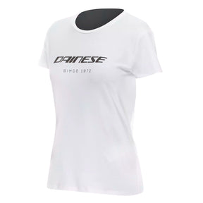 Dainese Essence Wordmark T-Shirt - Women White S - Driven Powersports