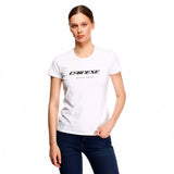 Dainese Essence Wordmark T-Shirt - Women White XS - Driven Powersports