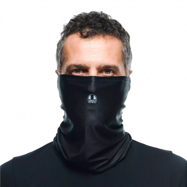 Dainese Neck Gaiter - AGV Black - Driven Powersports