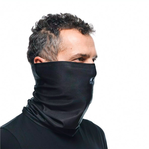 Dainese Neck Gaiter - AGV Black - Driven Powersports