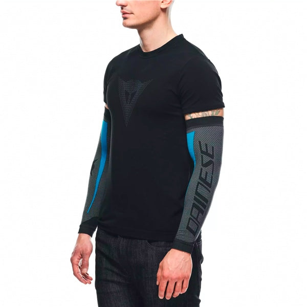 Dainese Technical Arm Cover - Unisex Black/Blue - Driven Powersports
